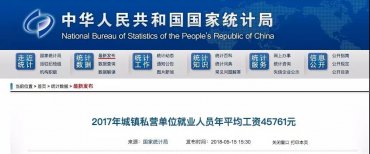 【提醒】哪些专业吃香？权威发布各行业平均工资！**是互联网